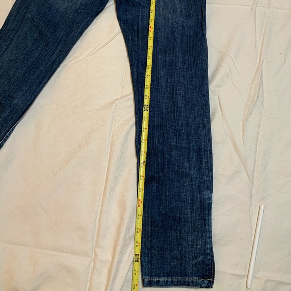 BURBERRY BURRINGTON ZIP LEG SKINNY JEANS 29 - Picture 7 of 8